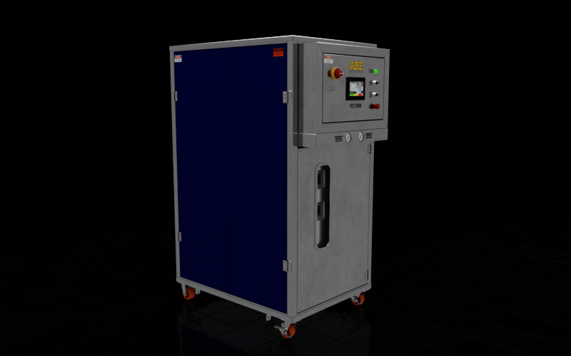 Vapor Compression Distiller - Left view