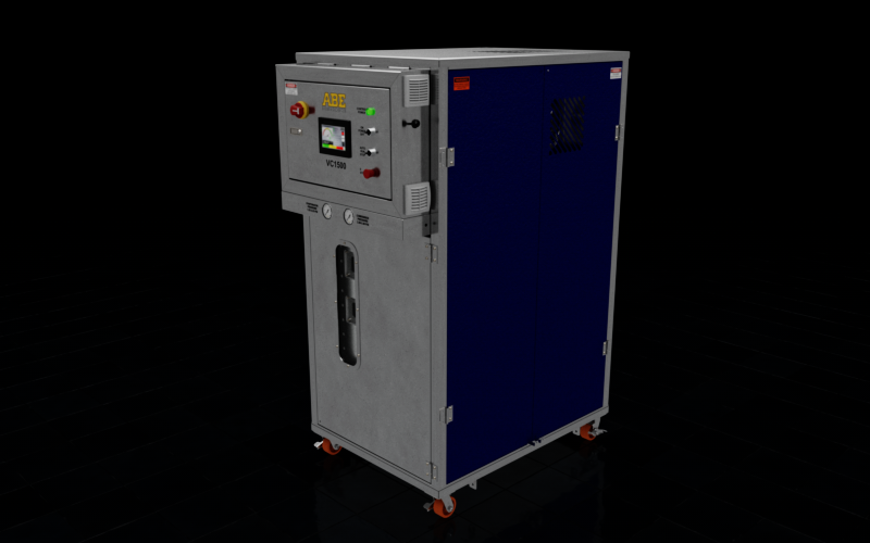 Vapor Compression distiller - Right view