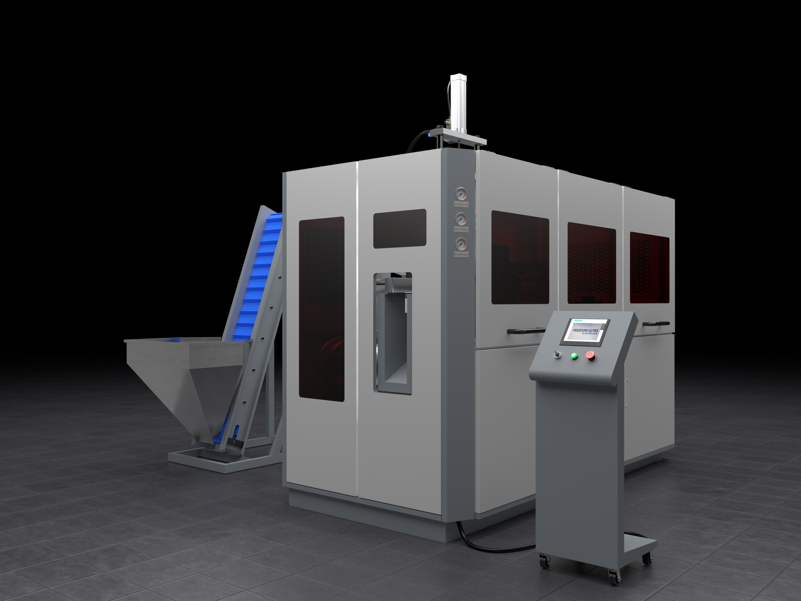 Right View of Freedom Blow Molder